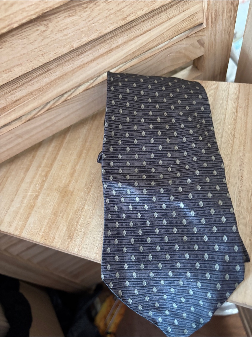 Classic Men's Van Heusen Patterned Silk Tie